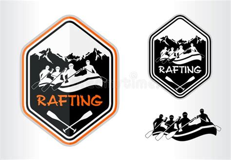 Whitewater Rafting Stock Illustrations 598 Whitewater Rafting Stock