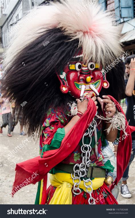 Lakhe Dance Famous Nepali Folk Dance Stock Photo 1167582688 Shutterstock