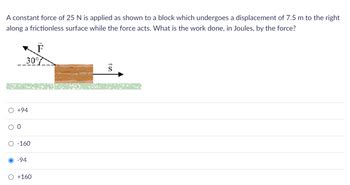 Answered A Constant Force Of 25 N Is Applied As Bartleby