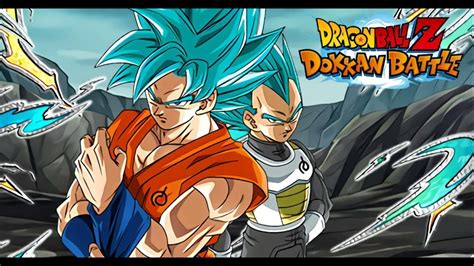 INT Dokkan Fest Super Saiyan Blue Goku And Vegeta Active Skill Exchange