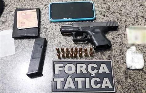 Suspeito De Integrar Organização Criminosa é Preso Com Pistola