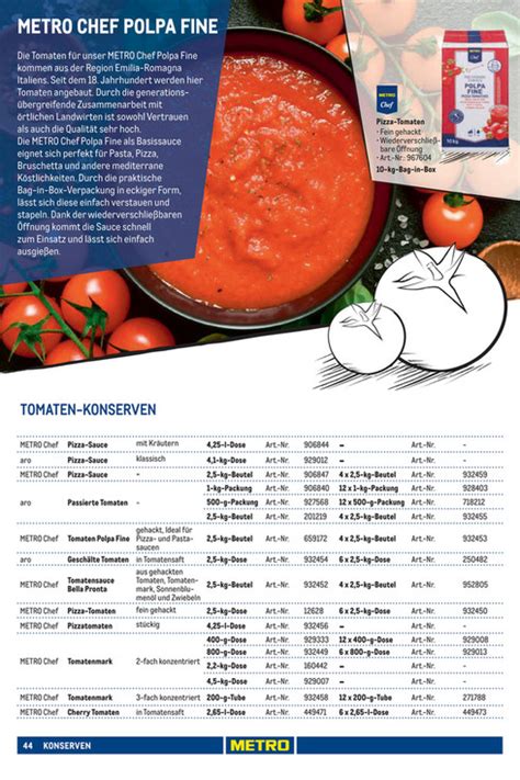 METRO GASTRO - Eigenmarkensortiment - Seite 44-45