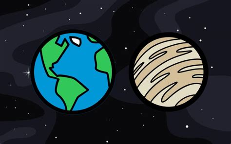 Venus and Earth Compared by DarthVader867554333 on DeviantArt