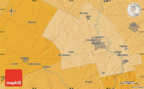 Political Map of Guelph