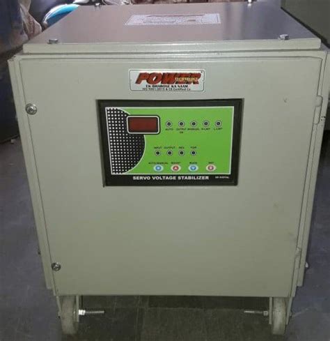 15 Kva 3 Phase Air Cooled Servo Stabilizer Power Technology