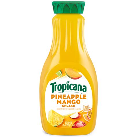 Tropicana Pineapple Mango Splash Shop Juice At H E B