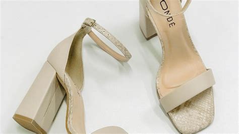 Sandalia Salto Alto Mondê Nude Lojas Mondê