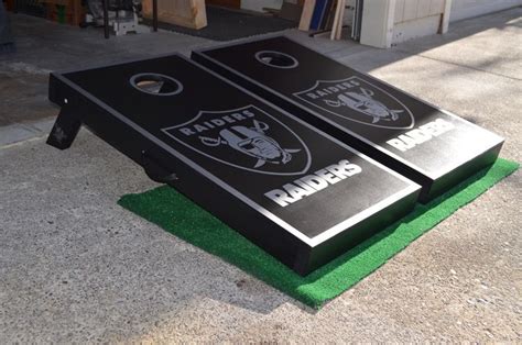 Raider Corn Hole Board Cornhole Board Plans Custom Cornhole Boards