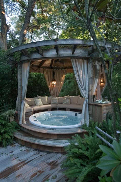 A Luxury Hot Tub Gazebo Can Transform Your Backyard Into An Oasis Of