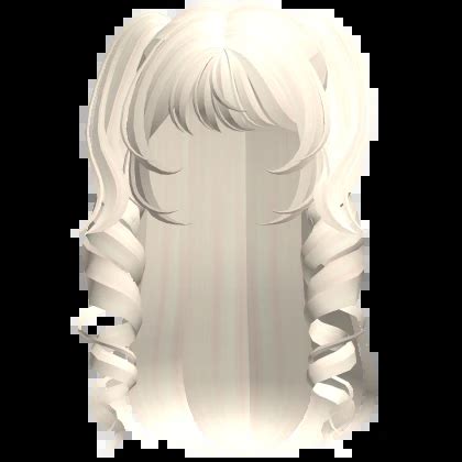 Blonde Long Dolly Hair With Curly Pigtails Hair Roblox Item Rolimon S
