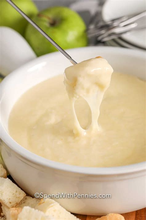 Easy Cheese Fondue Recipe Spend With Pennies Dine Ca