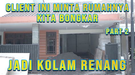 Proses Pembangunan Kolam Renang Didalam Rumah Kolam Renang Indoor