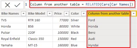 How To Add Column From Another Table In Power Bi Printable Timeline