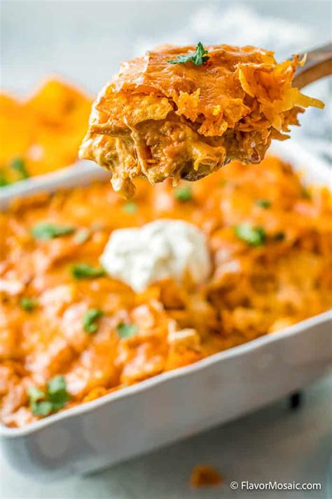 Rotel Chicken Mexican Doritos Casserole