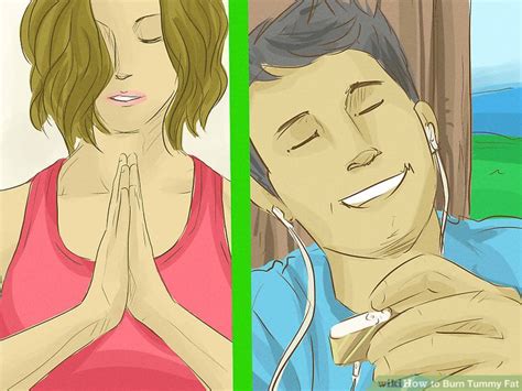 how to burn tummy fat at home