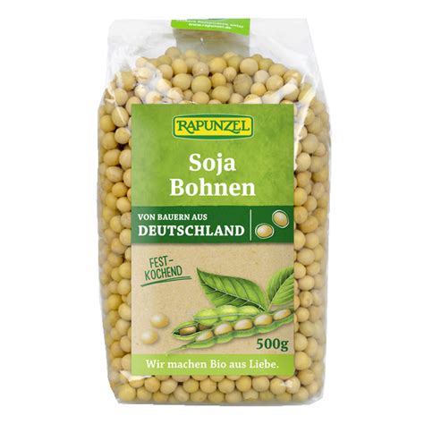 Bio Produkt Sojabohnen Rapunzel Naturkost