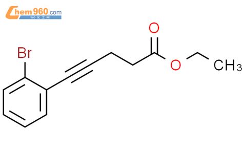 729580 64 7 4 Pentynoic acid 5 2 bromophenyl ethyl ester化学式结构式分子