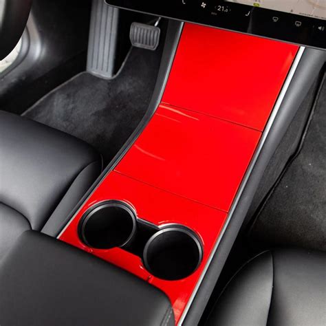 Center Console Wrap - Tesla Model 3 - Tesla Y - Fabulous Auto Club