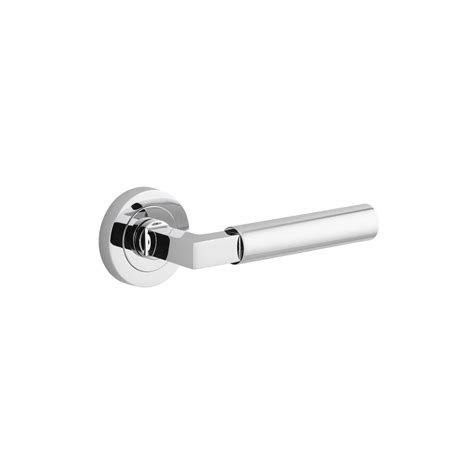 Iver Berlin Door Lever Handle On Round Rose Passage ArchiPro AU