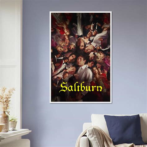 Saltburn (2023) Movie Poster, Classic Vintage Movie Poster, Saltburn ...