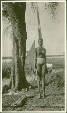 Portrait Of Nuer Woman From The Southern Sudan Project