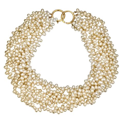 Tiffany And Company Pearl Torsade Multi Strand Paloma Picasso Necklace Van Rijk