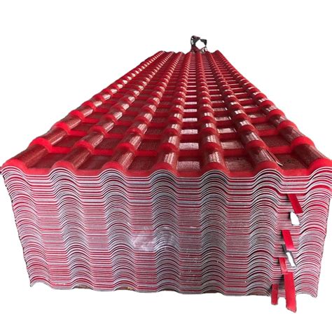 Chinese Economic ASA PVC Plastic Roof Tile For House Building Materials