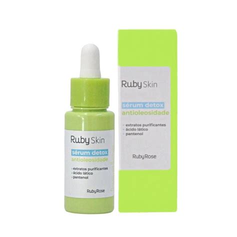 Ofertas de Sérum Facial Detox Ruby Rose Skin Antioleosidade 30mL CR