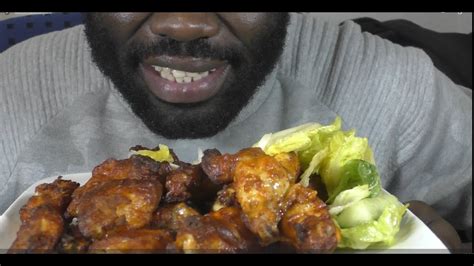 ASMR CHICKEN WINGS - YouTube