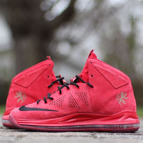 Nike LeBron X Red Suede Samples | smaxxsneakers.com