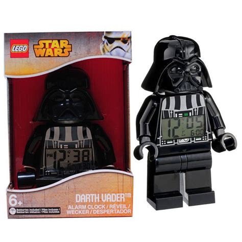 Darth Vader Lego Alarm Clock A studio shot of a darth vader lego ...