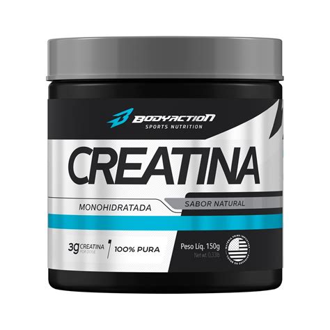 Creatina Monohidratada Pura Bodyaction Shopee Brasil