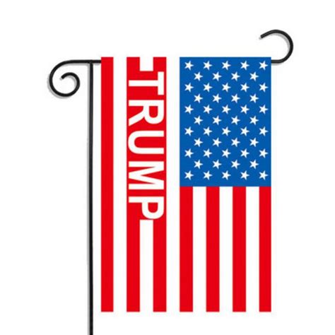 2021 30 45cm Trump Flags For 2020 Amercia President Campaign Double