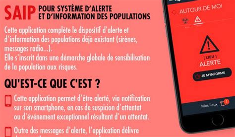 SAIP Système dalerte et dinformation des populations