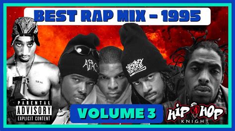 Best Rap Mix 1995 Volume 3 🔥 Old School Hip Hop 🎤 90s Rap 🤘 80s Rap 📻