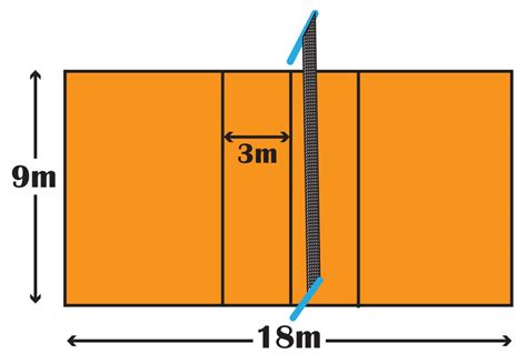 Quelles Dimensions Pour Un Terrain De Volley Ball