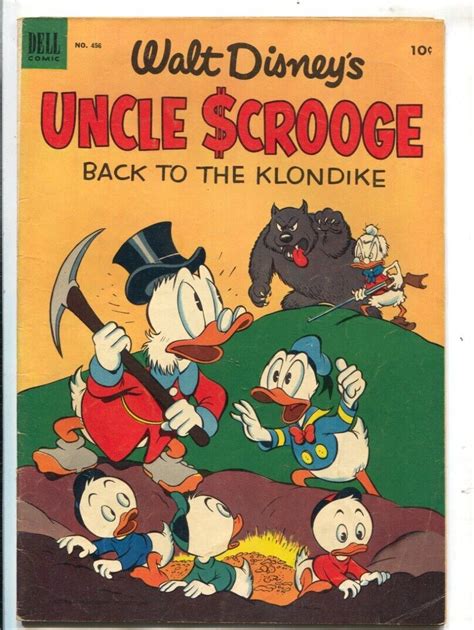 Uncle Scrooge Four Color Comics 456 1953 Dell Disney Carl Barks Art