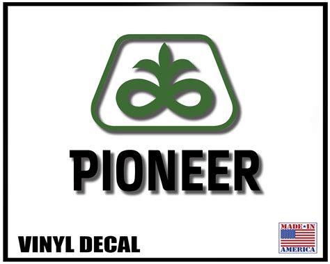 Pioneer Seed Decal - Etsy