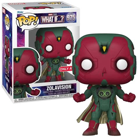 Funko Marvel What If Pop Marvel Zolavision Exclusive Vinyl Figure 975