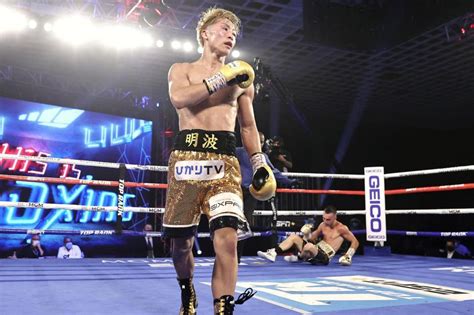 井上尚弥、衝撃のラスベガスデビュー 鮮やか右カウンターで7回ko勝ち ファイト デイリースポーツ Online