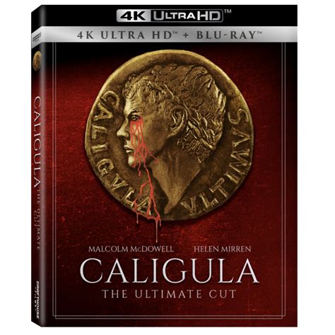 Caligula The Ultimate Cut 4 Disc Coll 2 Uhd 1 Bd 1 Cd Ltd Numbered Ed