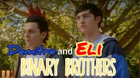 Demetri & Eli/Hawk (Binary Brothers) -Cobra Kai | Kai, Brother, Elis