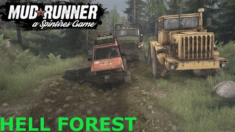 Spintires Mudrunner Hell Forest Map Mod Daihatsu Feroza Pc