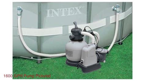 Intex 1600 Gph Saltwater System And Sand Filter Pump Set 28677eg 56677eg Youtube