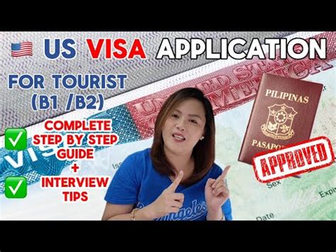 US VISA 2024 COMPLETE STEP BY STEP GUIDE TOURIST B1 B2 APPLICATION