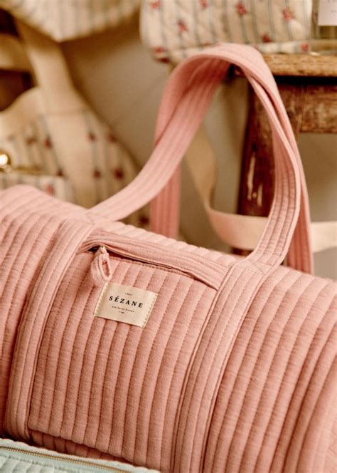 Mini Bowling Bag Gaze De Coton Blush Coton S Zane