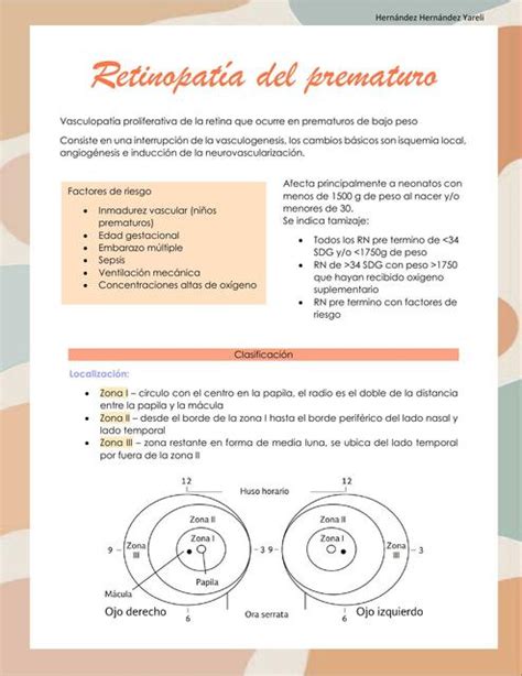 Retinopat A Del Prematuro Iovanny Cruz Ojeda Udocz