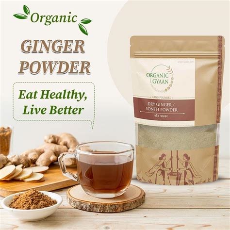 Buy Premium Sonth Powder 100 Natural Dry Ginger Organic Gyaan