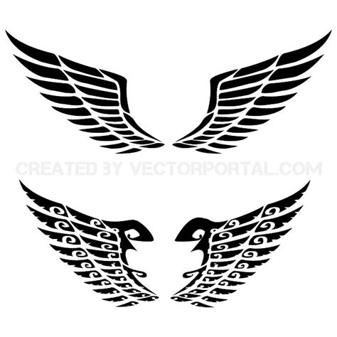 Angel Wings Vector Free Download at Vectorified.com | Collection of ...