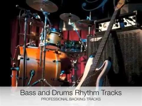 Bass Drums Midi File Backing Tracks Youtube